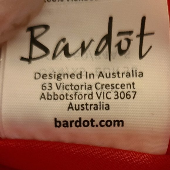 Kylo by Bardot Red Ruffled Crop Top Size 4 - Picture 9 of 9